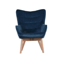Kayla Midnight Blue Fabric Chair