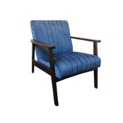 Logan Blue Fabric Chair