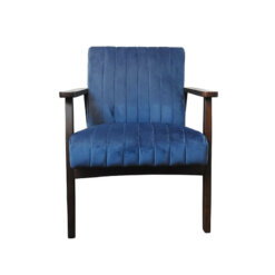 Logan Blue Fabric Chair