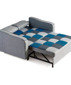 Aspen Teal Grey Sofa Bed