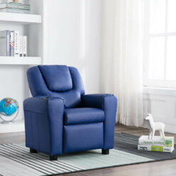 Kids Recliner Chair Blue