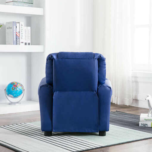 Kids Recliner Chair Blue