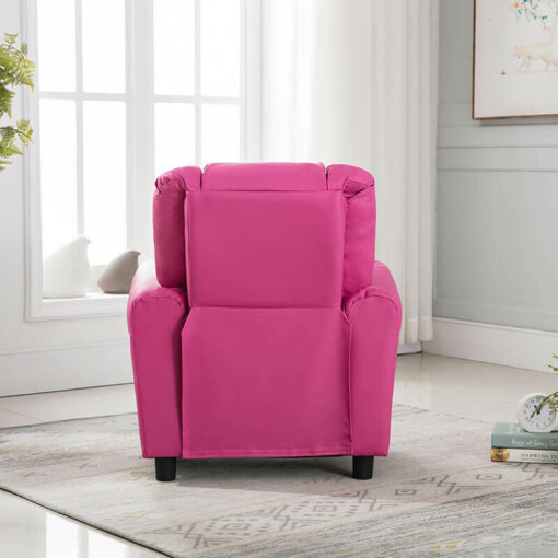 Kids Recliner Chair Pink