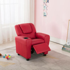 Kids Recliner Chair Red