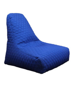 Quilted Bean Bag Blue