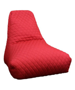 Quilted Bean Bag Red