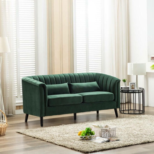 Meabh Green 3 Seater Sofa