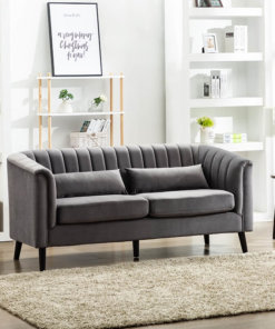 Meabh Grey 3 Seater Sofa