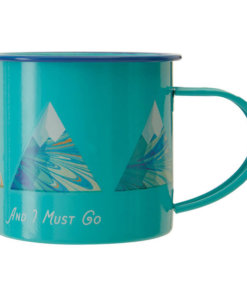 Mino Mountain Design Enamel Mug