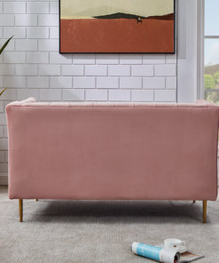 Belle Pink Love Seat