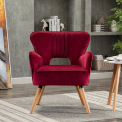 Ruby Crimson Occasional Chair