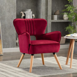 Ruby Crimson Occasional Chair