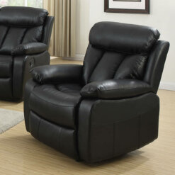Janus Black 1 Seater Sofa