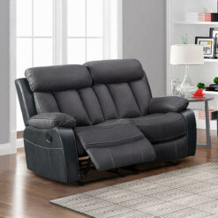 Janus Two Tone Slate 2 Seater Sofa