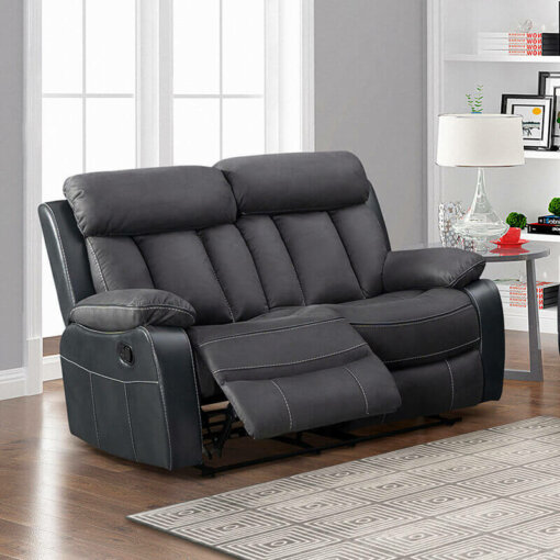 Janus Two Tone Slate 2 Seater Sofa