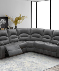 Novella Grey Fabric Corner Sofa