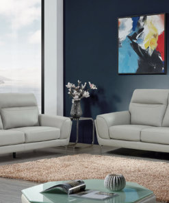 Vitalia Leather Sofa Suite