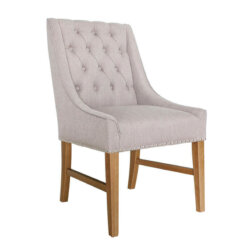 Winchester Buff Linen Dining Chair