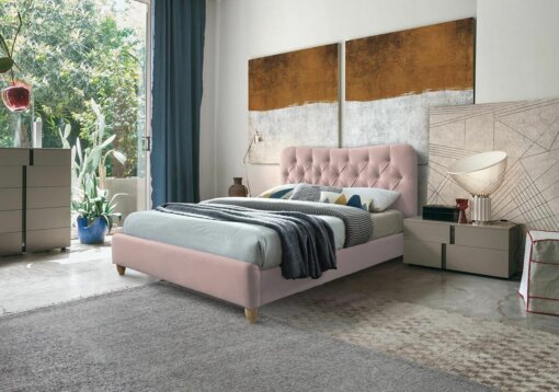 Suzie Pink Bed Frame