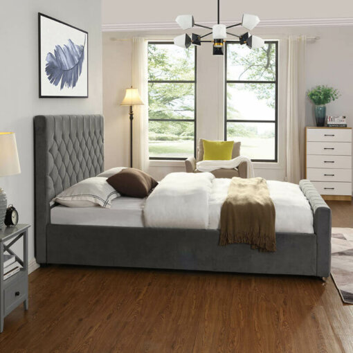 Galway Grey Bed Frame