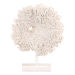Cream Coral Ornament