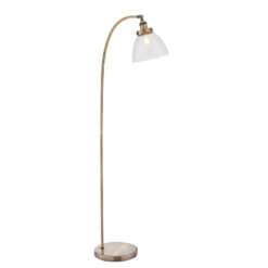 Hansen Floor Lamp Antique Brass
