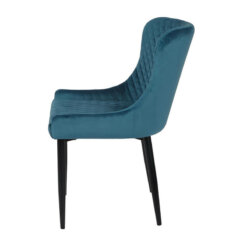 Talia Blue Velvet Chair
