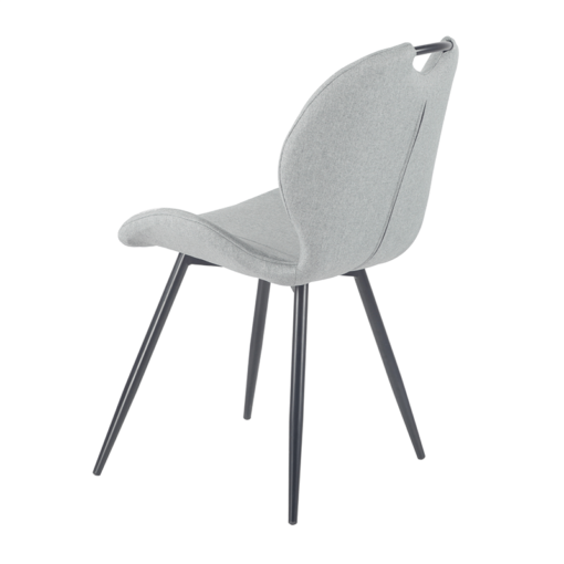 Toby Grey Fabric Chair
