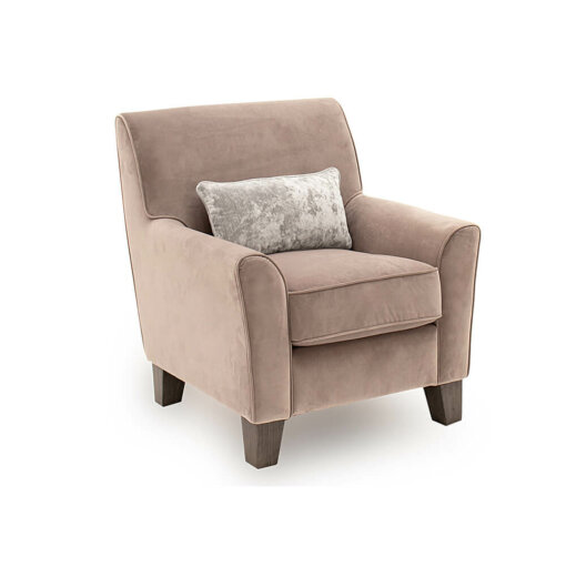 Cantrell Taupe Accent Chair
