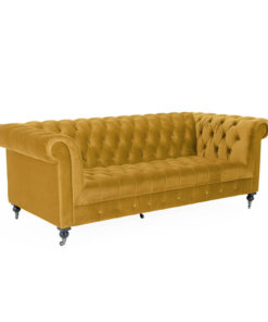 Darby Mustard 3 Seater Sofa