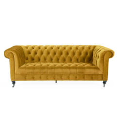 Darby Mustard 3 Seater Sofa