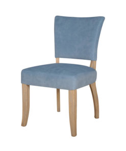 Duke Blue Velvet Dining Chair