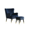 Jude Navy Accent Chair