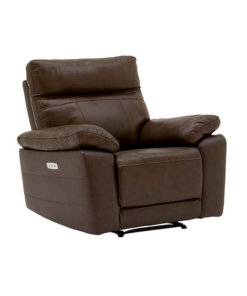 Positano Brown 1 Seater Electric Recliner