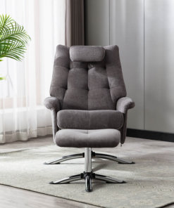 Orson Danny Recliner With Footstool
