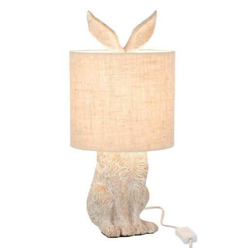 Rabbit Lamp with Shade