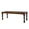 Chic Small Carved Bench