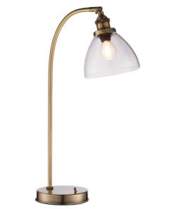 Hansen Table Lamp Antique Brass