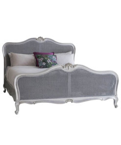 Chic Cane 5FT Silver Bed Frame