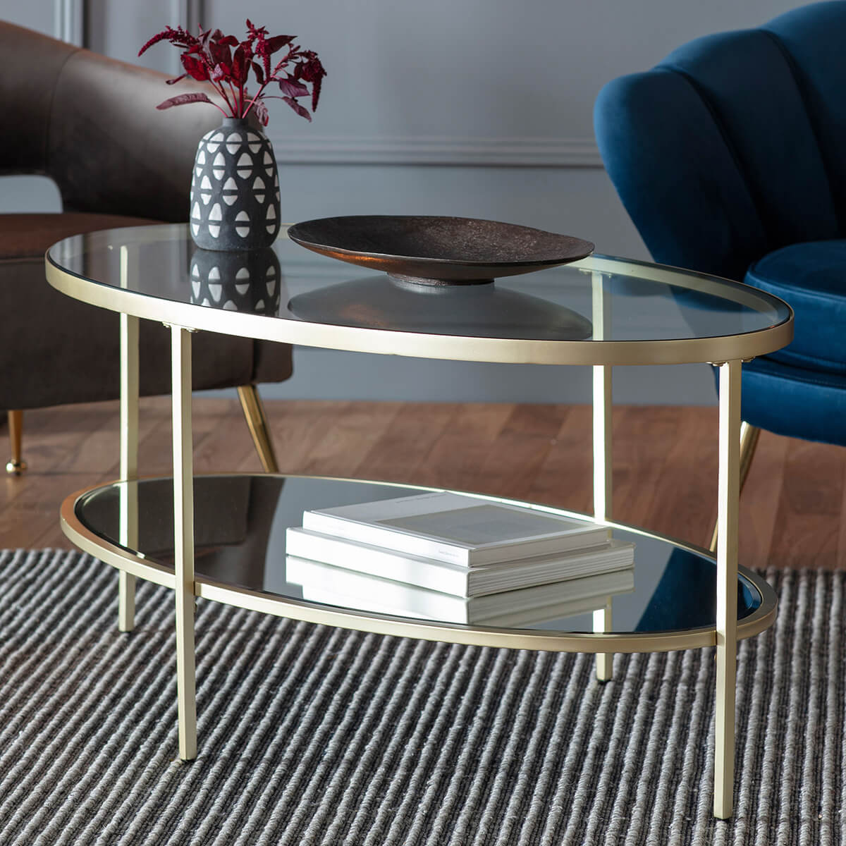 Hudson Champagne Coffee Table, Stockhouse Interiors