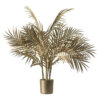 Boulevard Potted Palm Champagne Gold Small