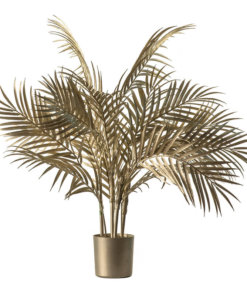 Boulevard Potted Palm Champagne Gold Small
