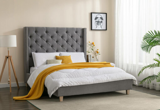 Chelmsford Grey Bed Frame