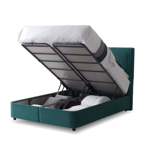 Lyla Green Storage Bed Frame
