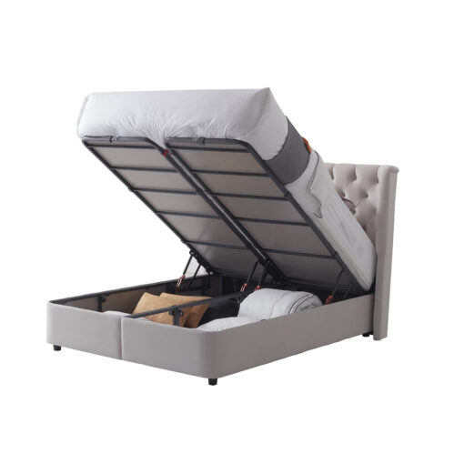 Mayfair Champagne Storage Bed Frame