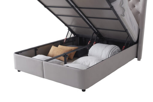 Mayfair Champagne Storage Bed Frame