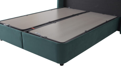 Mayfair Green Storage Bed Frame