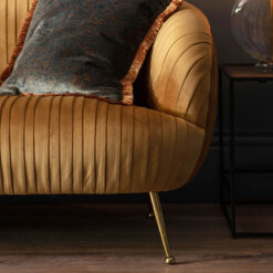 Contemporary sofa with mid-century inspiration, perfect for adding luxury to your living space.