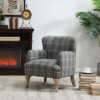 Windsor Grey Accent Chair
