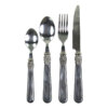 Linas Silver Deco Cutlery Set